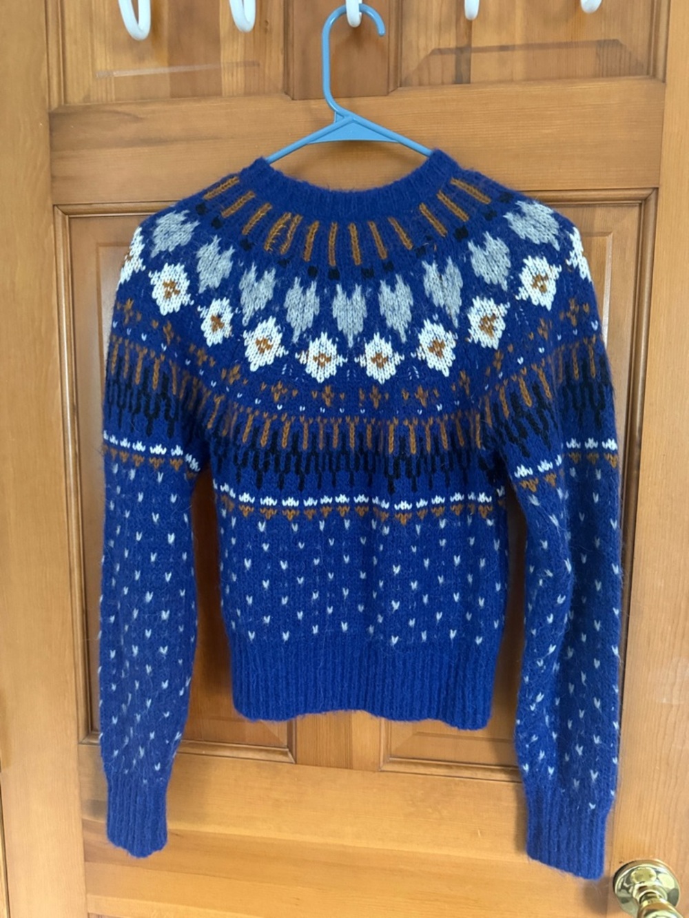 Rag & Bone Fair Isle wool blend sweater. Sz XS - Picture 2 of 4